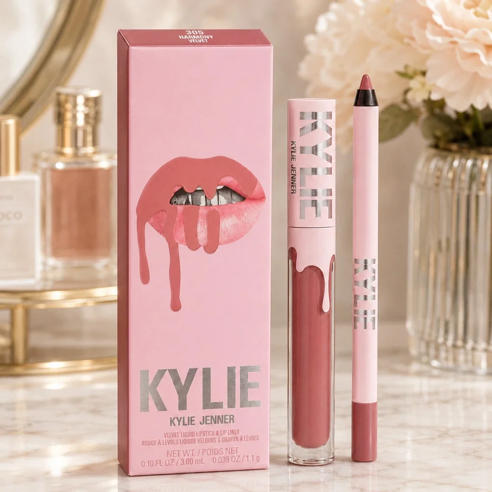 KYLIE JENNER Velvet Liquid Lipstick & Lip Liner Kit - 100 Posie K or 305 Harmony